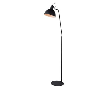 Hedendaags verstelbaar zwarte leeslamp 28 cm Ø E27