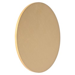 Aplique grande círculo latón/oro 25 cm LED 1x8W 3000K