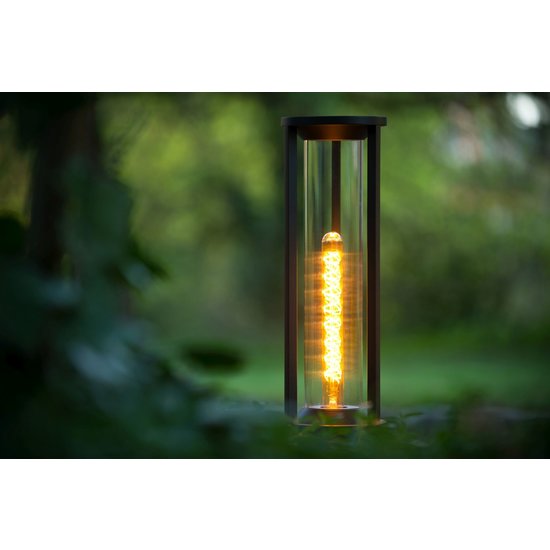 Top class waterproof pedestal lamp with long E27 LED tube