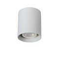 Spot de plafond cylindrique 8 cm avec spot GU10 blanc