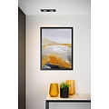 Double design black directional recessed spot 2xGU10