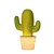 Lámpara de mesa cactus verde 20 cm E14