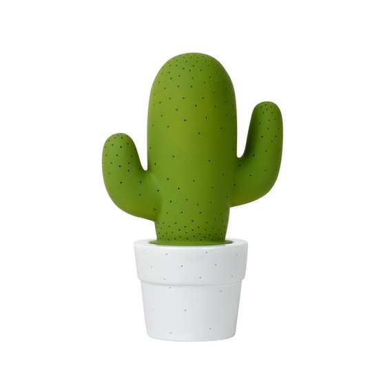 Green cactus table lamp 20 cm E14