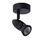 Timeless ceiling spot 9 cm GU10 1 pc black