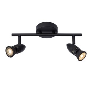 Spot de plafond intemporel 2xGU10 noir