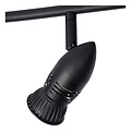Foco de techo atemporal negro LED GU10 spot 4 piezas