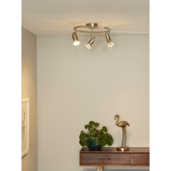 Timeless ceiling spot 31 cm 3xGU10 matt chrome