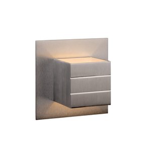 Chrome wall lamp 1xG9 with accent lighting