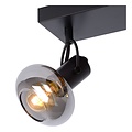 Elegant unique ceiling spotlight 3xE14 black