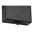 Foldable modern black bedside lamp LED 1x4W 4000K