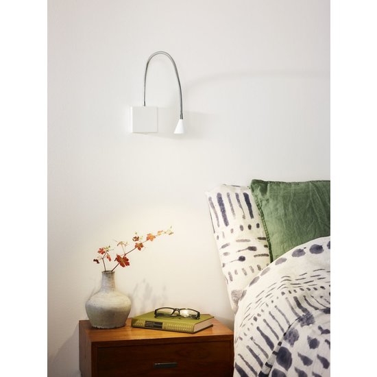 Lámpara de noche plegable moderna blanca LED 1x4W 4000K