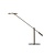 Matt chrome desk lamp office LED dimmable 1x9W 3000K
