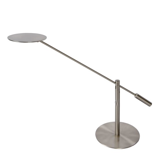 Matt chrome desk lamp office LED dimmable 1x9W 3000K