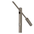 Lámpara de escritorio oficina cromo mate LED regulable 1x9W 3000K