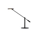 Zwarte bureaulamp kantoor LED dimbaar 1x9W 3000K