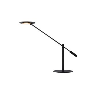 Schwarze Schreibtischlampe Büro LED dimmbar 1x9W 3000K