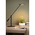 Zwarte bureaulamp kantoor LED dimbaar 1x9W 3000K