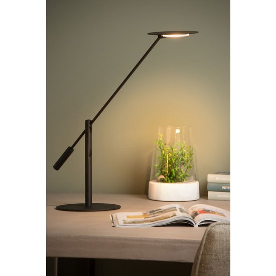 Lampe de bureau noire LED dimmable 1x9W 3000K
