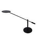 Schwarze Schreibtischlampe Büro LED dimmbar 1x9W 3000K