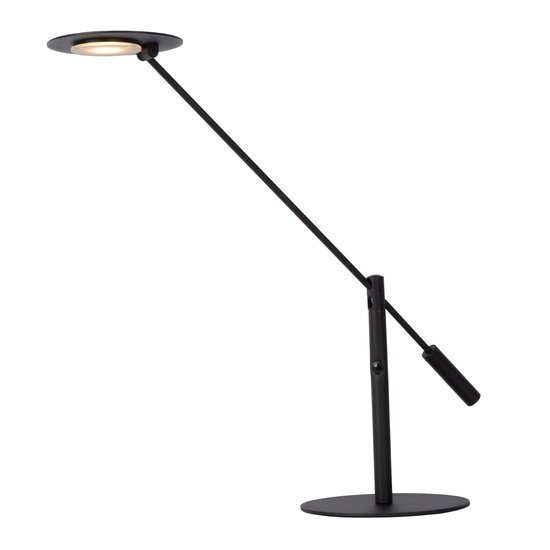 Zwarte bureaulamp kantoor LED dimbaar 1x9W 3000K