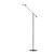Matt chrome reading lamp standing LED dimmable 1x9W 3000K