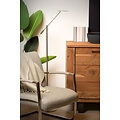 Matt chrome reading lamp standing LED dimmable 1x9W 3000K