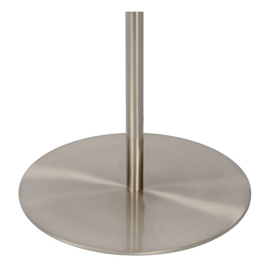 Matt chrome reading lamp standing LED dimmable 1x9W 3000K