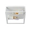 Plafonnier salle de bain Country 2xE14 IP54 blanc