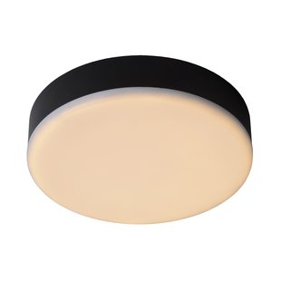 Waterproof ceiling lamp 30W 3000K IP44 black round