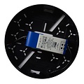 Waterproof ceiling lamp 30W 3000K IP44 black round