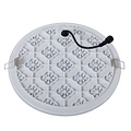 Waterproof ceiling lamp 30W 3000K IP44 white round
