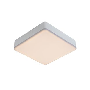 Waterbestendige plafondlamp 30W 3000K IP44 wit vierkant