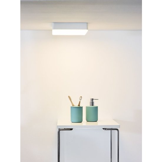 Wasserdichte Deckenleuchte 30W 3000K IP44 weißes Quadrat