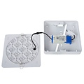 Wasserdichte Deckenleuchte 30W 3000K IP44 weißes Quadrat