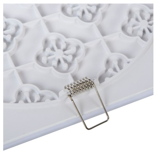 Wasserdichte Deckenleuchte 30W 3000K IP44 weißes Quadrat