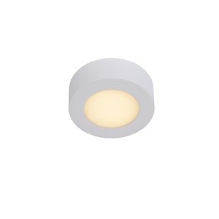 Waterdichte plafondlamp 11,7cm rond wit dim 8W 3000K IP44