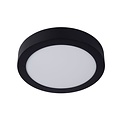 Waterproof ceiling lamp 24cm round black dim 15W 3000K IP44