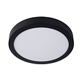 Plafón estanco 30cm redondo negro dim 30W 3000K IP44