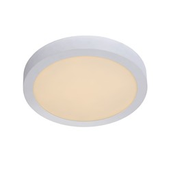 Plafonnier étanche 30cm rond blanc dim 30W 3000K IP44