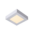 Waterproof ceiling lamp 16.8cm square white dim 15W 3000K IP44