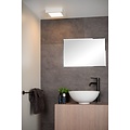 Waterproof ceiling lamp 22cm square white dim 20W 3000K IP44