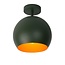 Cute spherical green ceiling lamp 25 cm E27