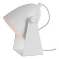 Kompakte einfache weiße Tischlampe 10 cm E14