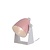 Lámpara de mesa compacta sencilla rosa 10 cm E14