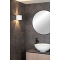 Foco de pared impermeable blanco redondo 7W 2700K IP54