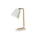 Authentic Scandinavian white table lamp E14