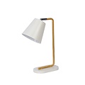 Authentic Scandinavian white table lamp E14