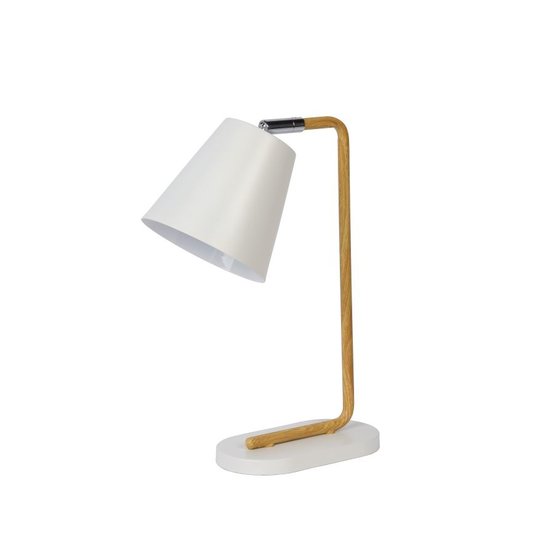 Authentic Scandinavian white table lamp E14