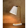 Authentic Scandinavian white table lamp E14