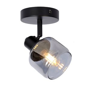 Luxueus klassieke 1xE14 zwarte plafondlamp